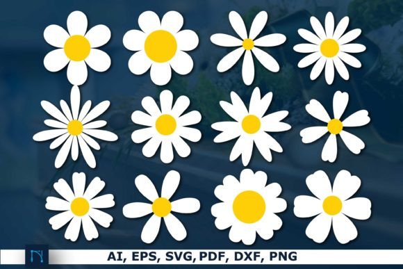 Download Daisy Flower SVG Bundle for Cricut - Cricut Collection