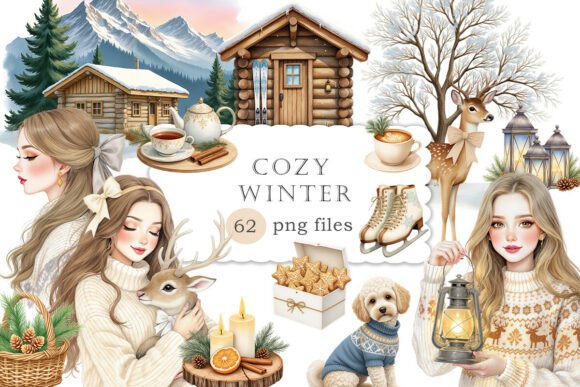 Download Winter Holiday Clipart Collection PNG - Premium Resources