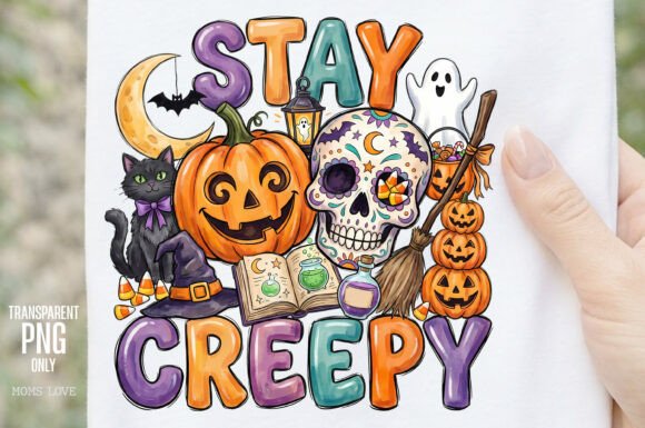 Download Stay Creepy Halloween PNG - Halloween png Collection