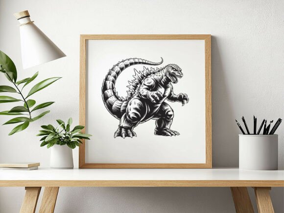 Download Godzilla Silhouette SVG, Cricut Cut File - Cricut Collection